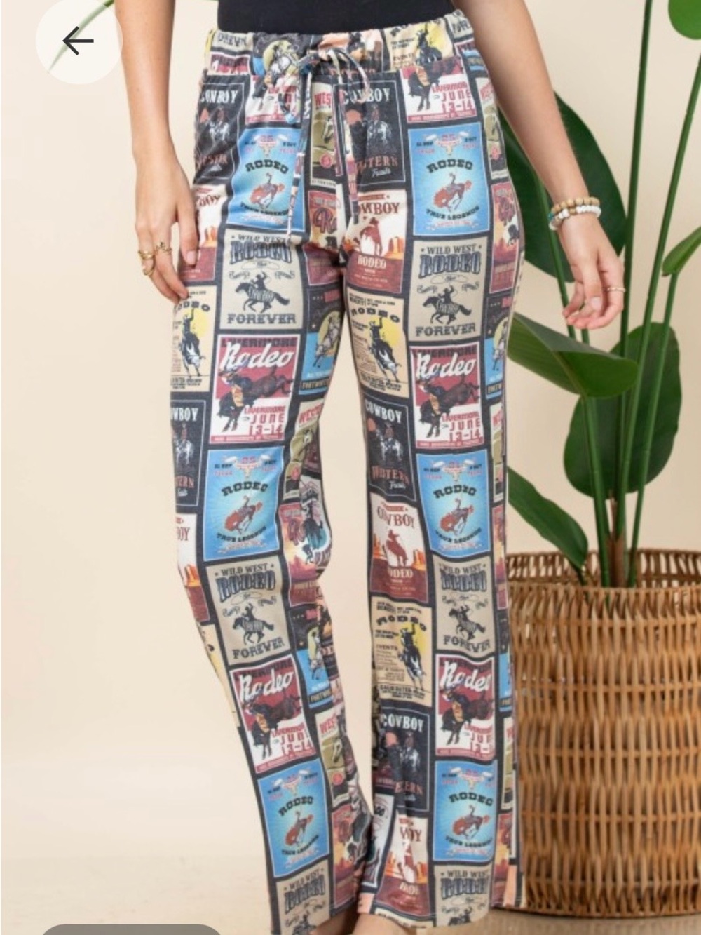 Blue Rodeo Knit Pants - Picture 9 of 10
